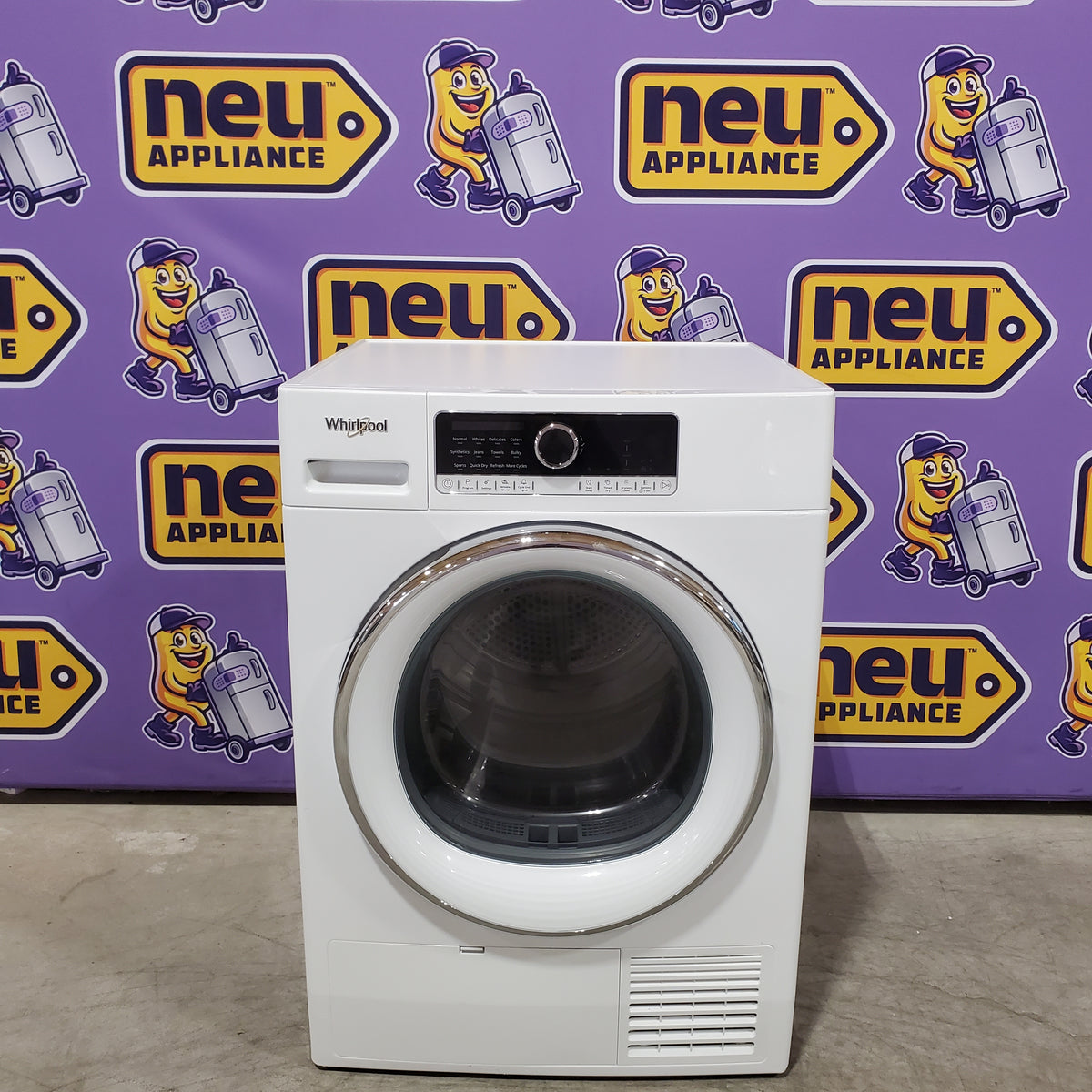 Whirlpool 4.3 Cu. Ft. 24" Small Space Ventless Dryer WCD5090JW - Scratch & Dent (Minor)