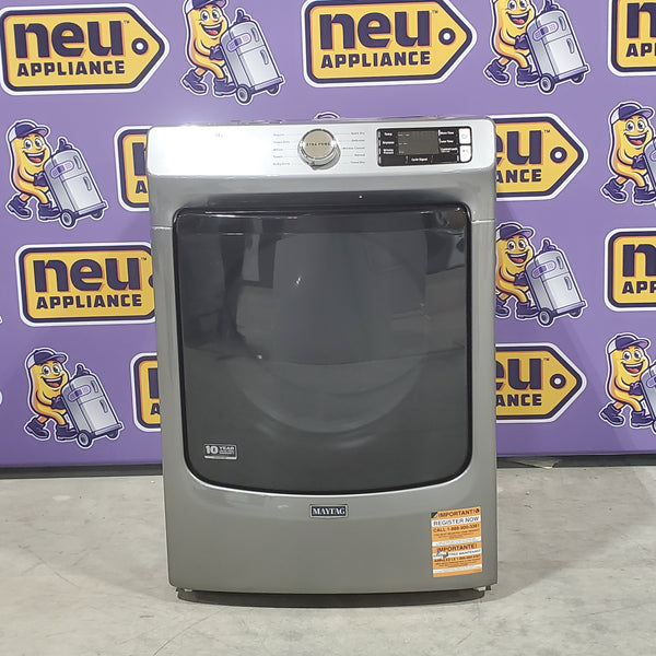 Maytag 7.3-cu ft Stackable Vented Electric Dryer Energy Star Certified MED5630HC - Open Box