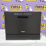 MUELLER 21 in. Professional Digital Portable Countertop Dishwasher with 6 Place Settings in Black 25138SD802 - DW-600 - Scratch & Dent (Minor)