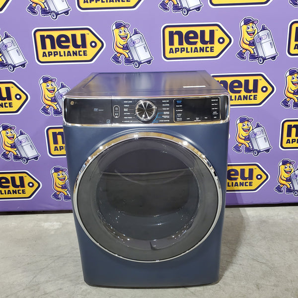 GE Profile Smart Front Load Electric 7.8 Cu. Ft. Capacity Dryer with Steam and Sanitize Cycle 31132SD112 - PFD87ESPVRS - Scratch & Dent (Moderate)