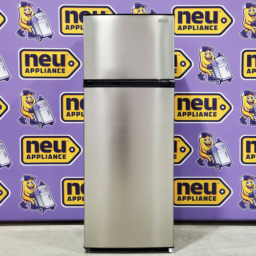 Pictures of Vissani 7.1 cu. ft. Top Freezer Refrigerator with Adjustable Shelf in Stainless Steel MDFF7SS - Scratch & Dent (Minor) - Neu Appliance Outlet - Discount Appliance Outlet in Austin, Tx