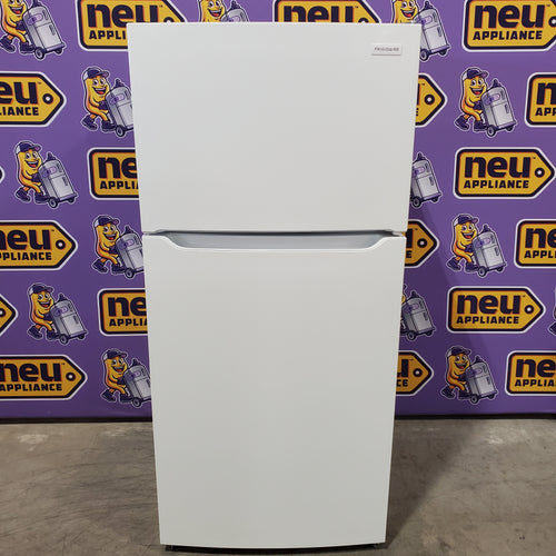 Frigidaire 30" Wide Garage Ready Top Freezer 18 Cu. Ft. Refrigerator with EvenTemp Cooling System and Spacious Interior Storage in White 22136SD271 - FFTR1814WW - Scratch & Dent (Minor)
