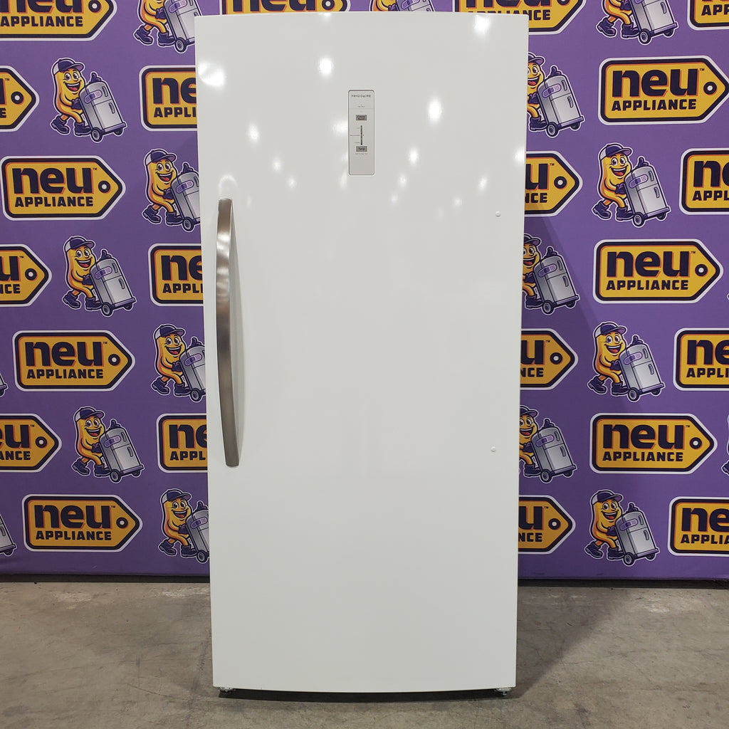 Frigidaire 20 Cu. Ft. ENERGY STAR Garage Ready White Upright Freezer with EvenTemp™ Cooling System 22SD054 - FFUE2024AW - Open Box