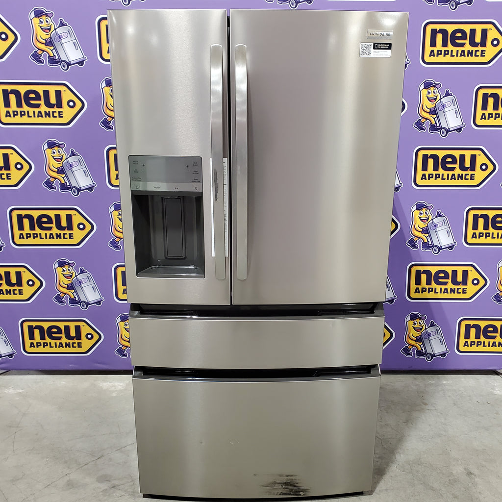 Pictures of Frigidaire 26 Cu. Ft. Standard-Depth 4-Door French Door Refrigerator 20331SD297 - FRMS274TAV - Scratch & Dent (Major) - Neu Appliance Outlet - Discount Appliance Outlet in Austin, Tx