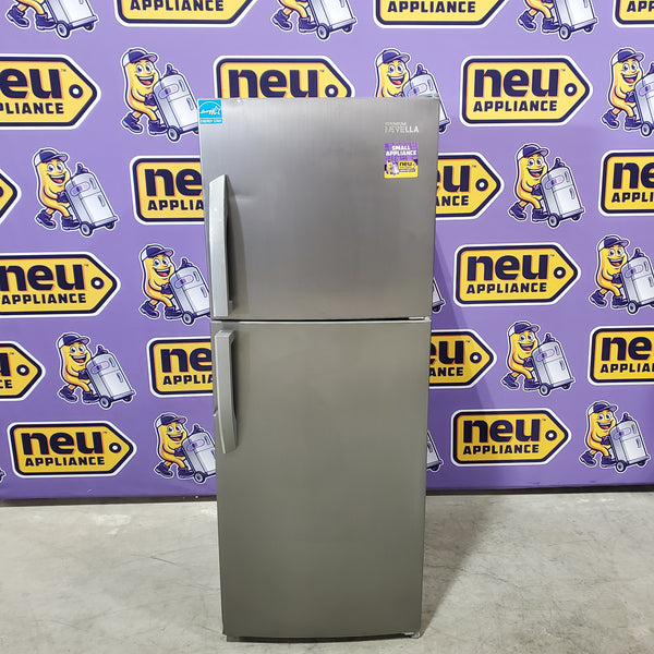Levella 7.0 cu. ft. Frost Free Top Freezer Refrigerator in Stainless Look 25137SD738 - PRN7106HS - Scratch & Dent (Minor)