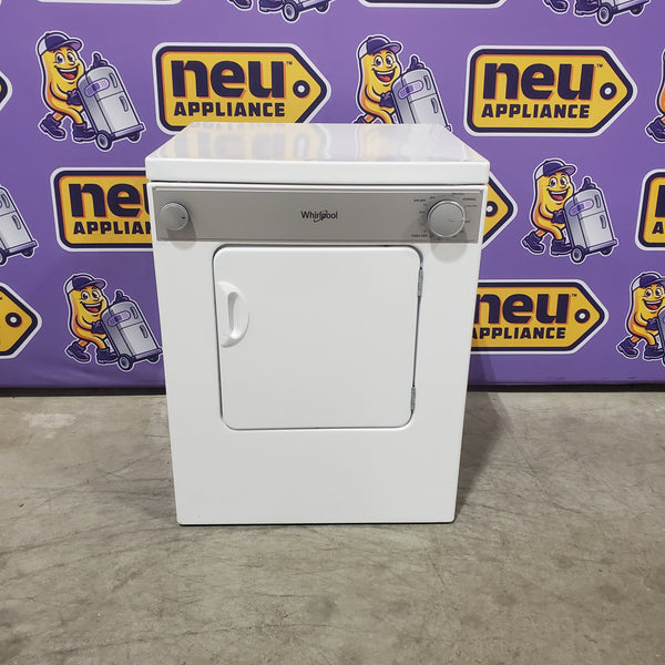 Whirlpool 3.4 cu. ft. Compact Front Load Dryer with Flexible Installation 31132SD99 - LDR3822PQ - Scratch & Dent (Moderate)