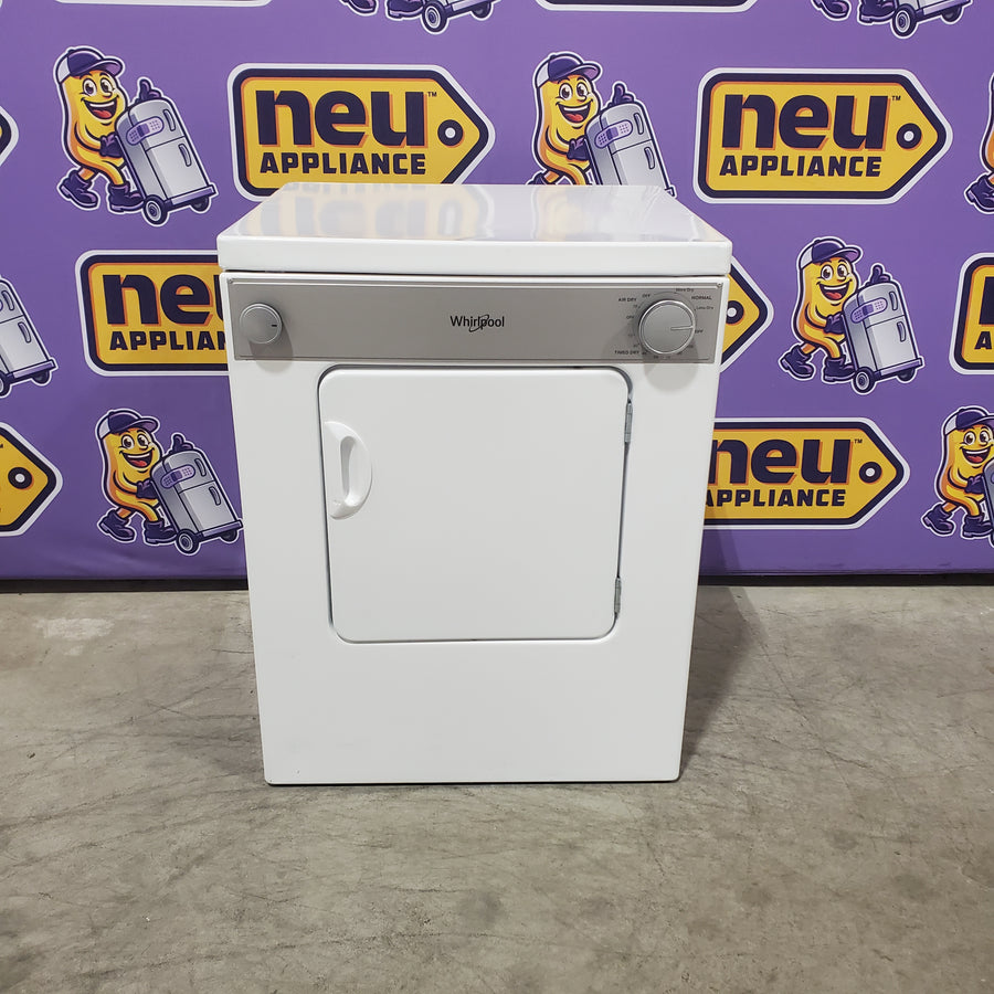 Whirlpool 3.4 cu. ft. Compact Front Load Dryer with Flexible Installation 31132SD99 - LDR3822PQ - Scratch & Dent (Moderate)
