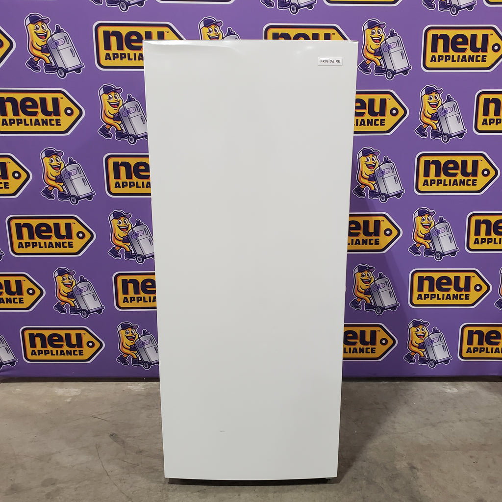 Pictures of Frigidaire 16 Cu. Ft. Garage Ready Upright Freezer in White 25137SD701 - FFFU16FSVW - Scratch & Dent (Moderate) - Neu Appliance Outlet - Discount Appliance Outlet in Austin, Tx