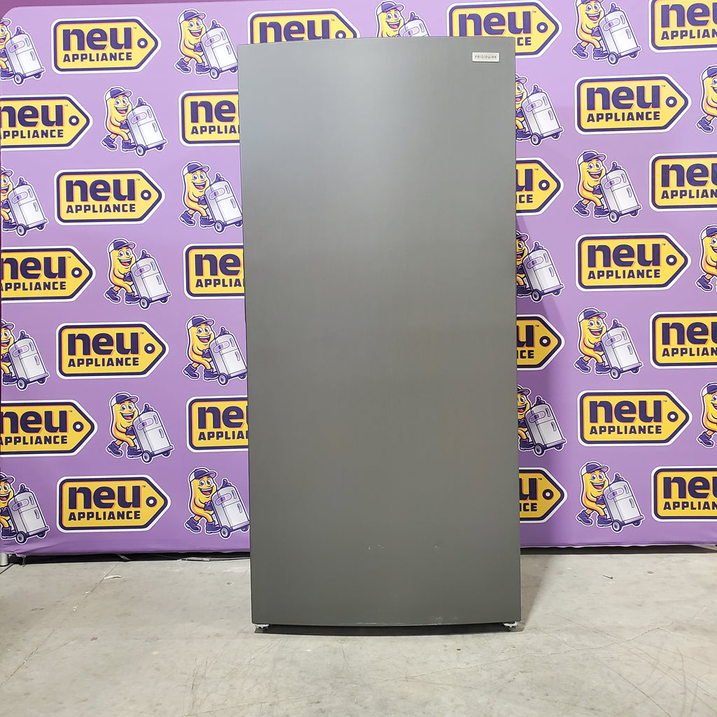 Frigidaire 20 Cu. Ft. Garage Ready Upright Freezer in Carbon 3SD619 - FRUF2020AN - Scratch & Dent (Minor)