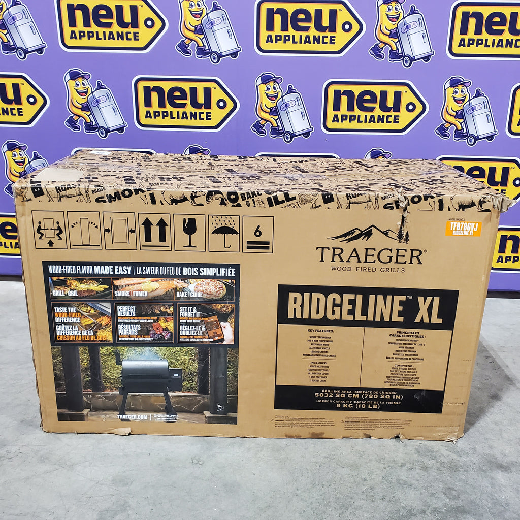 Traeger Ridgeline XL Pellet Grill 30131SD50 - TFB78GVJ - New in Box