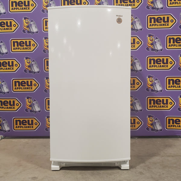 Whirlpool 20 cu. ft. Upright Freezer with LED Lighting with Fast Freeze WZF34X20DW - Scratch and Dent (Minor)