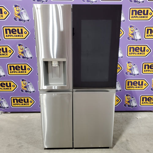 LG 27 cu. ft. Side-By-Side InstaView® Refrigerator in PrintProof Stainless Steel 22131SD111 - LRS0S2706S - Scratch & Dent (Minor)