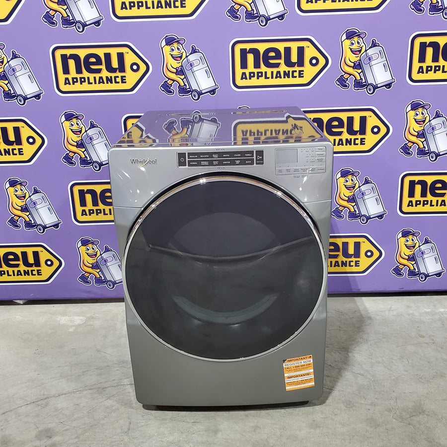 Whirlpool 7.4 cu. ft. Front Load Electric Dryer with Steam Cycles 31131SD59 - WED8620HC - Scratch & Dent (Minor)
