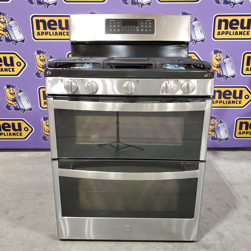 GE Free-Standing Gas Double Oven Convection Range 5SD88 - JGBS86SPSS - Scratch & Dent (Minor)