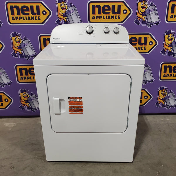 Whirlpool White Electric Extra Large 7.0 Cu. Ft. Dryer with Wrinkle Shield 22136SD263 - WED4815EW - Open Box