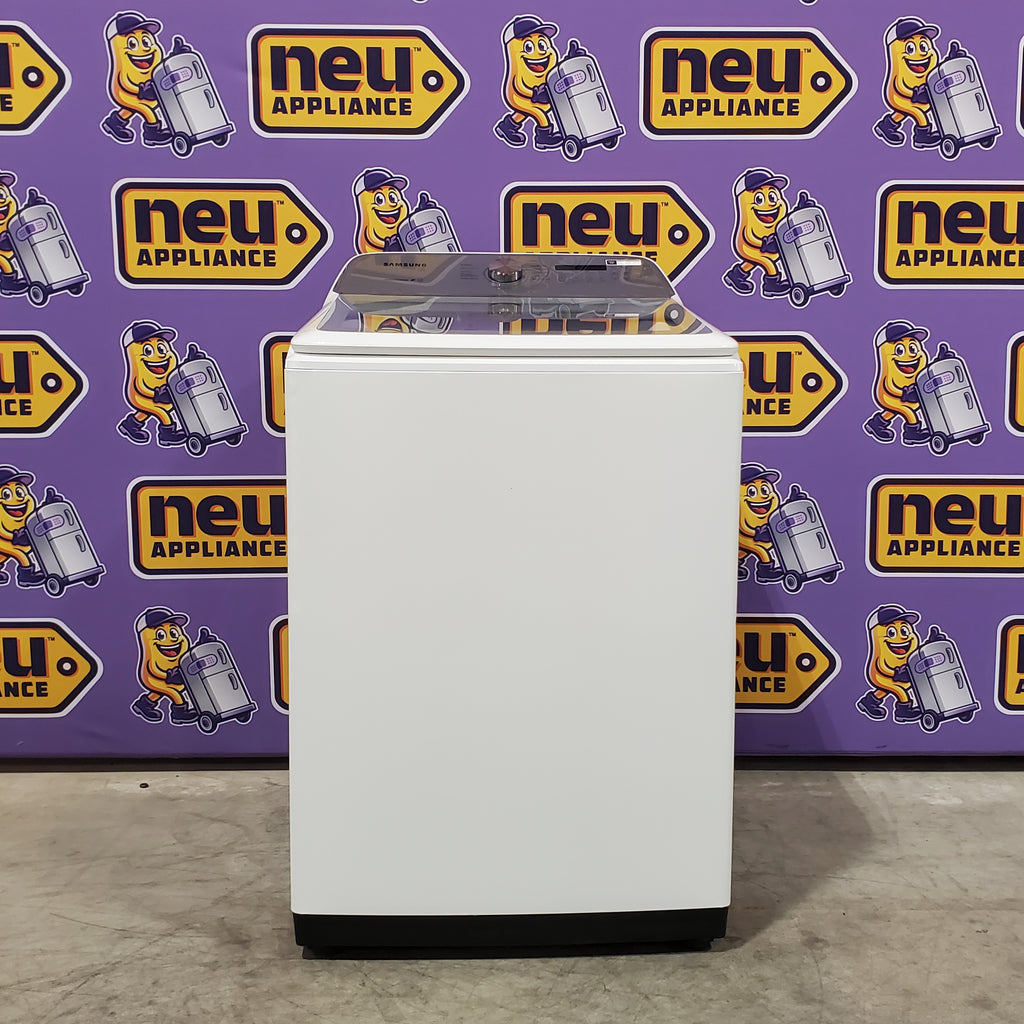 Pictures of Samsung ENERGY STAR 5.0 cu. ft. Top Load Washing Machine with Active Water Jet 1CR04048 - WA50R5200AW - Certified Refurbished - Neu Appliance Outlet - Discount Appliance Outlet in Austin, Tx