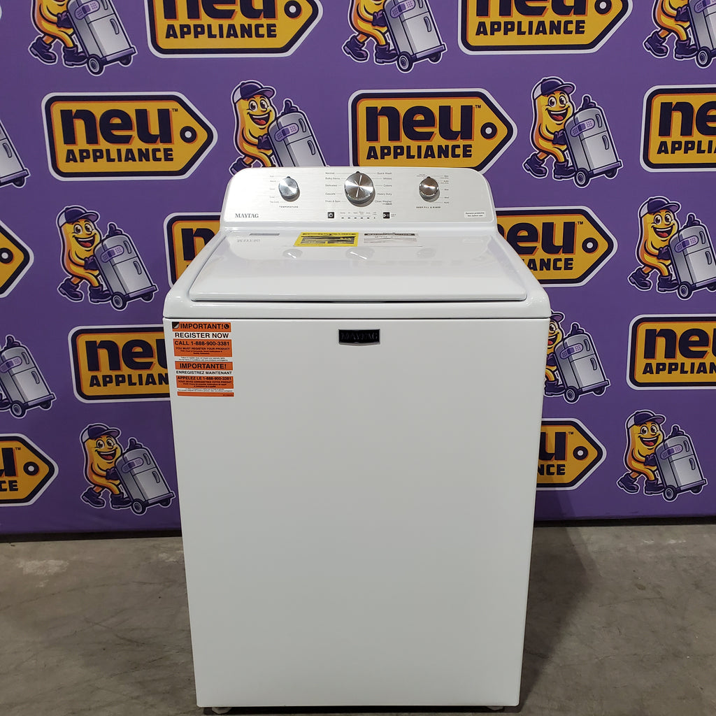 Pictures of Maytag Top Load 4.5 Cu. Ft. Washer with Deep Fill in White 22136SD367 - MVW4505MW - Scratch & Dent (Minor) - Neu Appliance Outlet - Discount Appliance Outlet in Austin, Tx