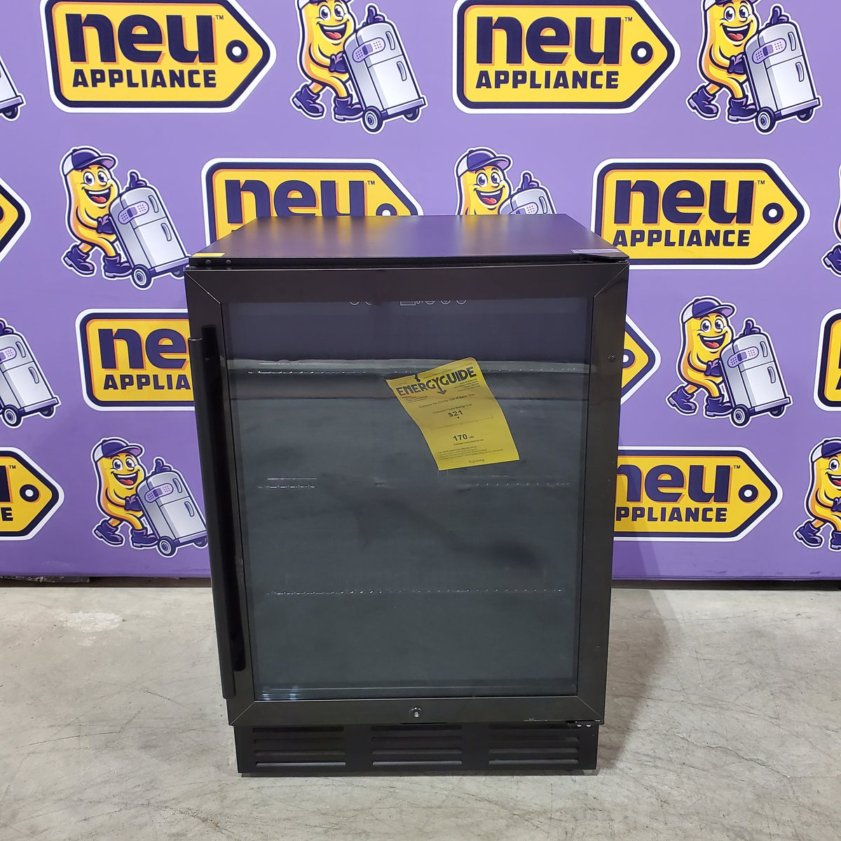 Euhomy Splash 150 Cans Beverage Refrigerator 251315SD1088 - BRU-04 - Scratch & Dent (Minor)