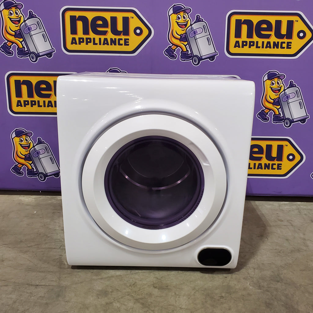 Pictures of SIMZLIFE 2.65 cu. ft. Vented Front Load Stackable Electric Compact Dryer in White with Multiple Drying Modes SA412 - CD-9 - Open Box - Neu Appliance Outlet - Discount Appliance Outlet in Austin, Tx