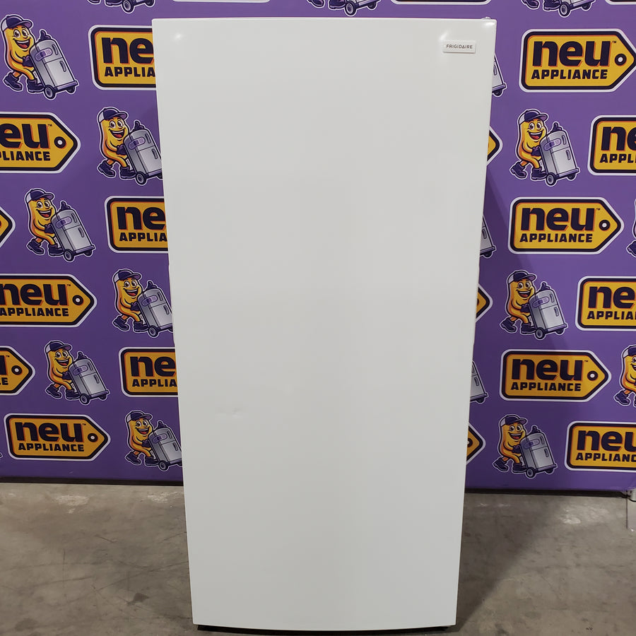 Frigidaire 20 Cu. Ft. Energy Star Garage Ready Upright Freezer in White 20331SD282 - FFUE2022AW - Scratch & Dent (Moderate)
