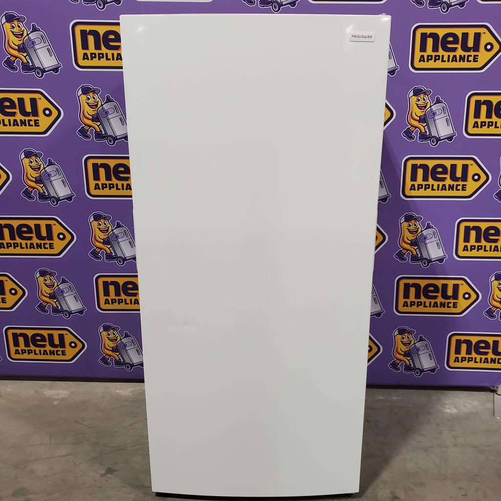 Pictures of Frigidaire 20 Cu. Ft. Energy Star Garage Ready Upright Freezer in White 20331SD282 - FFUE2022AW - Scratch & Dent (Moderate) - Neu Appliance Outlet - Discount Appliance Outlet in Austin, Tx