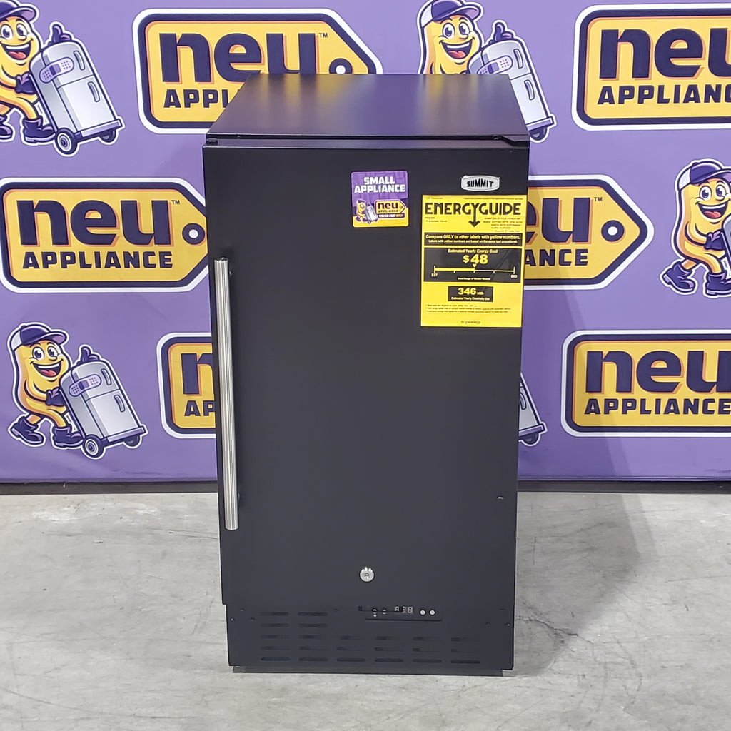 Pictures of Summit 2.7 cu. ft. Frost Free Mini Upright Freezer in Black 25133SD518 - SCFF1842 - Open Box - Neu Appliance Outlet - Discount Appliance Outlet in Austin, Tx