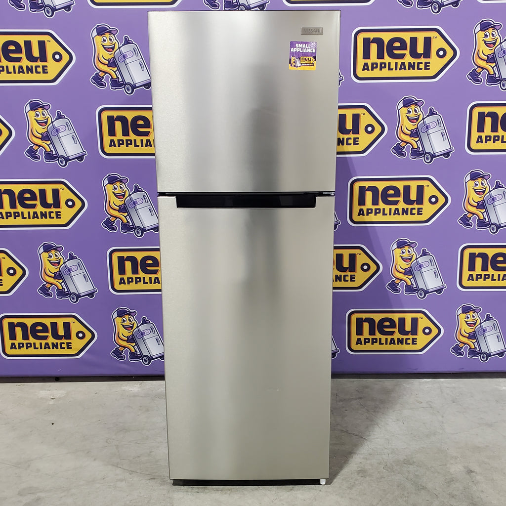 Vissani 10.1 cu. ft. Top Freezer Refrigerator in Stainless Steel SA665 - MDTF10SS - Scratch & Dent (Minor)