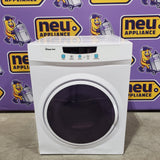 Magic Chef Compact 3.5 cu. ft. Electric Dryer in White MCSDRY35W - Scratch & Dent (Major)