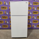 Vissani 18.1 cu. ft. Top Freezer Refrigerator with Adjustable Glass Shelving in White, Garage Ready 25139SD776 - MDTF18WHR5 - Scratch & Dent (Moderate)
