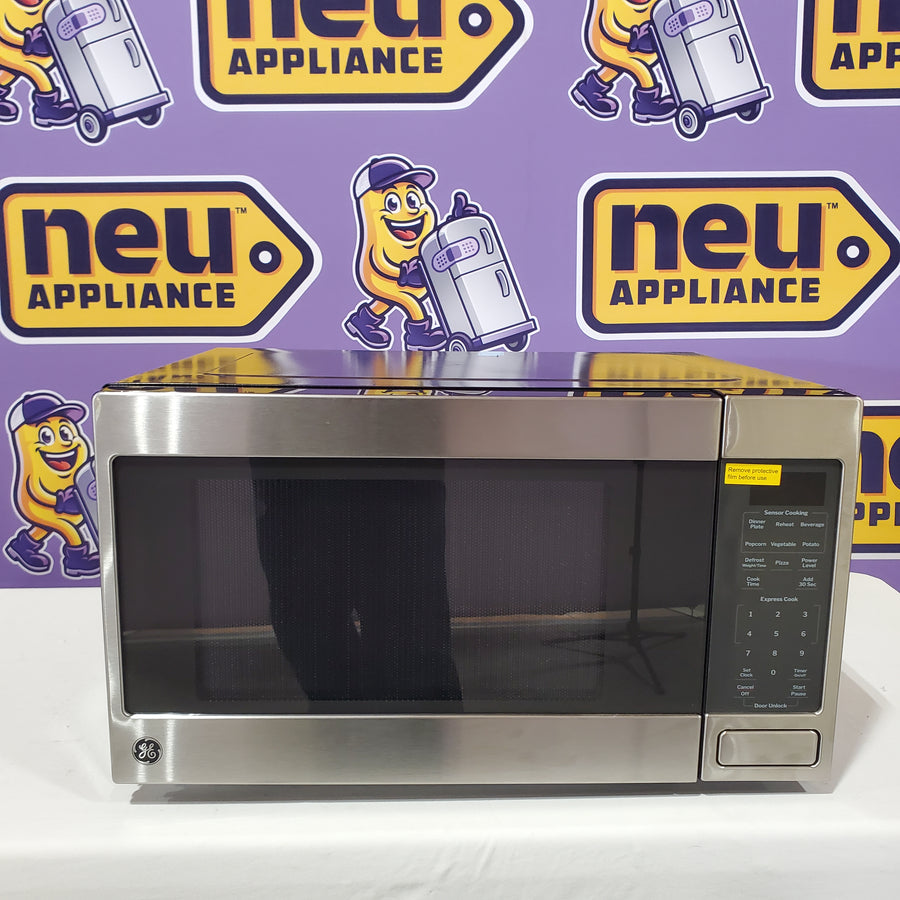 GE® 1.6 Cu. Ft. Countertop Microwave Oven in Stainless Steel GCST16S1WSS - Open Box