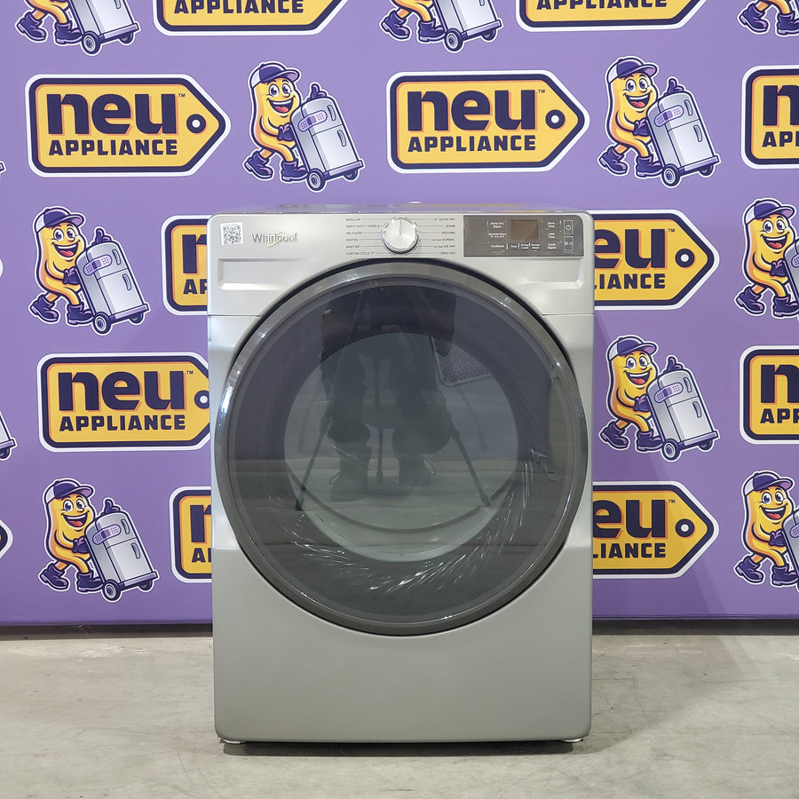 Whirlpool White Electric 7.4 Cu. Ft. Energy Star Qualified Dryer with Wrinkle Shield Option WED5720RR - Scratch and Dent (Minor)