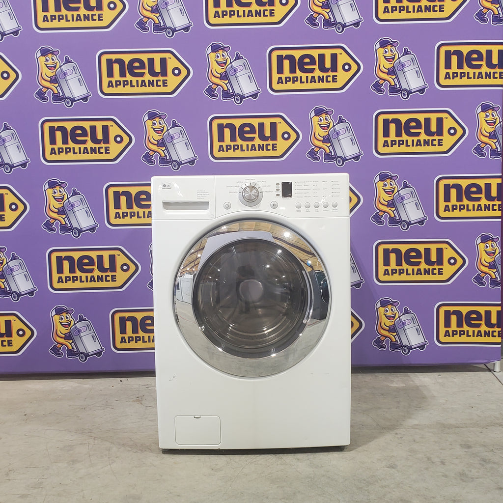 Pictures of LG White Stackable Front Load 4.5 Cu. Ft. Washer with Coldwash Technology and SenseClean System WM2233HW - Certified Refurbished - Neu Appliance Outlet - Discount Appliance Outlet in Austin, Tx