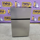 Vissani 3.1 cu. ft. 2-Door Mini Refrigerator in Stainless Steel with Freezer, ENERGY STAR HVDR31GSE - Open Box