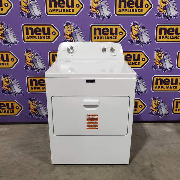 Maytag Top Load Style Electric Wrinkle Prevent 7.0 cu. ft. Dryer with Auto Dry 22137SD382 - MED4005SW - Scratch & Dent (Minor)