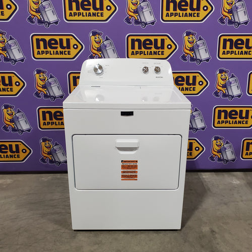 Pictures of Maytag Top Load Style Electric Wrinkle Prevent 7.0 cu. ft. Dryer with Auto Dry 22137SD382 - MED4005SW - Scratch & Dent (Minor) - Neu Appliance Outlet - Discount Appliance Outlet in Austin, Tx