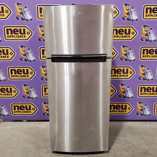 Whirlpool 18 Cu. Ft. 28" Wide Refrigerator in Stainless Steel 251315SD1087 - WRT518SZFM - Scratch & Dent (Minor)