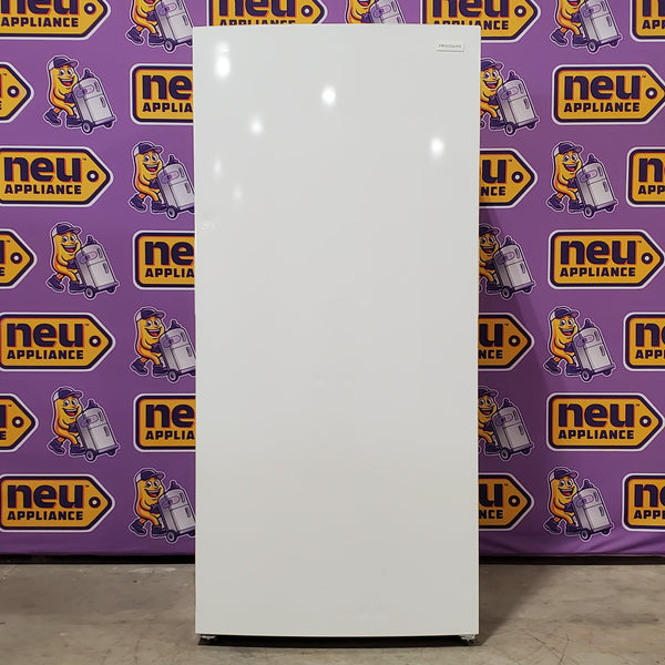 Frigidaire 20 Cu. Ft. Energy Star Garage Ready Upright Freezer in White FFUE2022AW - Scratch & Dent (Minor)