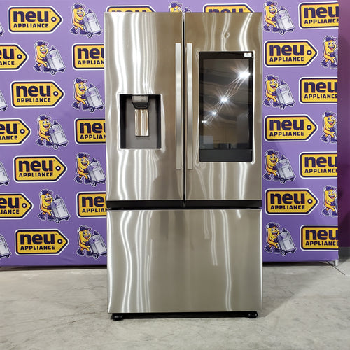 Samsung Stainless Steel 30 cu. ft. Mega Capacity 3-Door French Door Refrigerator with Family Hub™ - 4SD429 - RF32CG5900SRAA - Scratch & Dent (Minor)