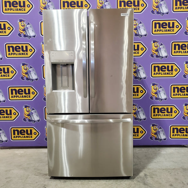 Frigidaire 27.8 cu. ft. 3 Door French Door Refrigerator with Exterior Water and Ice Dispenser 3SD820 - FRFS2823AS - Scratch & Dent (Minor)