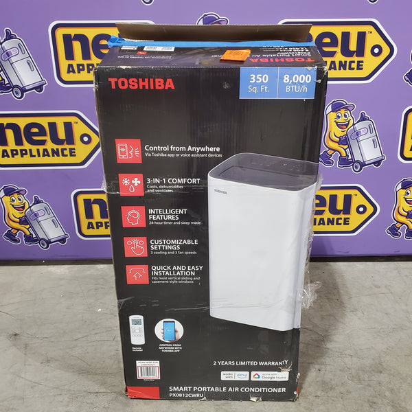Toshiba 8,000 (DOE) BTU Portable Air Conditioner Cools 350 sq. ft