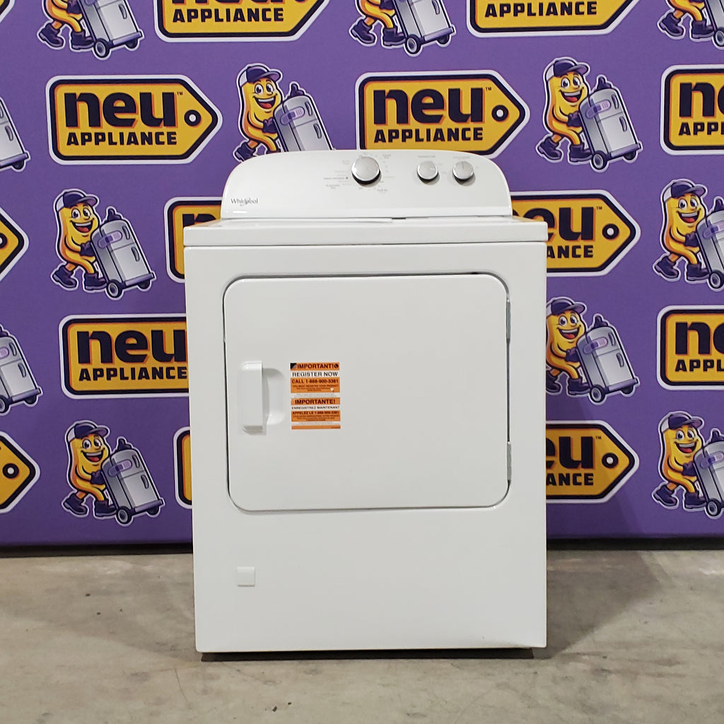 Pictures of Whirlpool White Vented Gas 7 Cu. Ft. Dryer with AutoDry and Reversible Door WGD4815EW - Scratch and Dent (Minor) - Neu Appliance Outlet - Discount Appliance Outlet in Austin, Tx