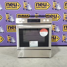 Frigidaire 30" Front Control Electric Range with Convection in Stainless Steel FCFE3083AS - Scratch & Dent (Minor)