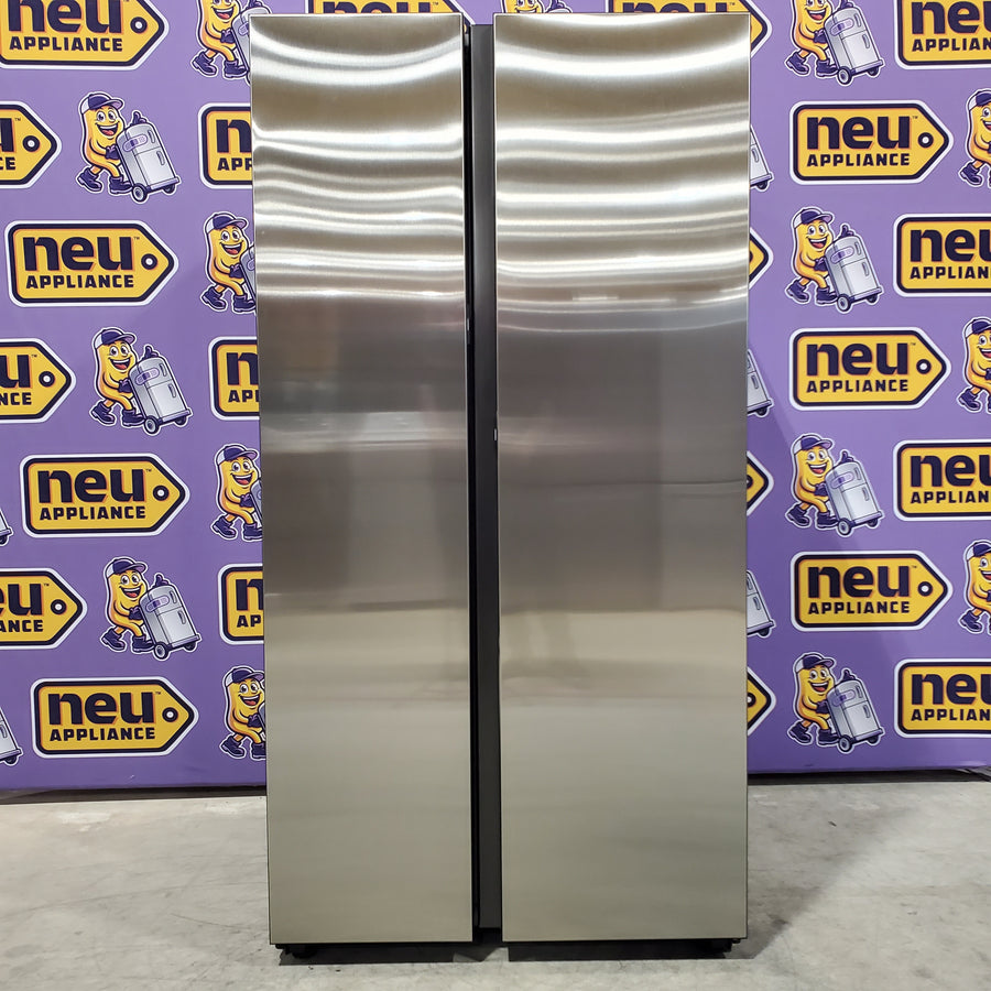 Samsung Stainless Steel Bespoke Side-by-Side 28 cu. ft. Refrigerator with Beverage Center™ and Auto Fill Water Pitcher 3SD736 - RS28CB7600QL - Open Box