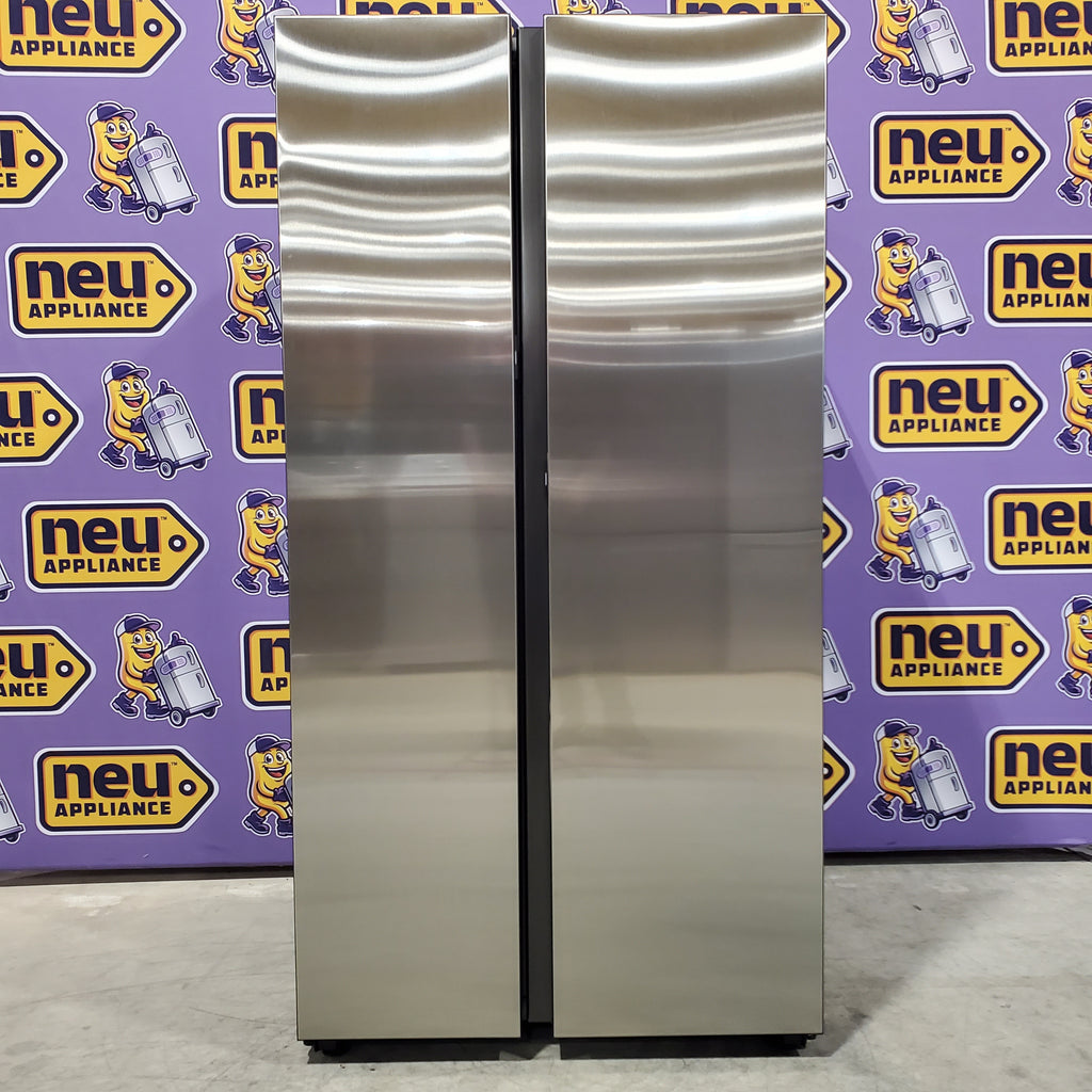 Pictures of Samsung Stainless Steel Bespoke Side-by-Side 28 cu. ft. Refrigerator with Beverage Center™ and Auto Fill Water Pitcher 3SD736 - RS28CB7600QL - Open Box - Neu Appliance Outlet - Discount Appliance Outlet in Austin, Tx