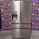 Hisense PureFlat 25.6-cu ft 4-Door Smart French Door ENERGY STAR Refrigerator in Stainless Steel with Ice Maker, Water and Ice Dispenser 22231SD314 - HRM260N6TSE - Scratch & Dent (Moderate)