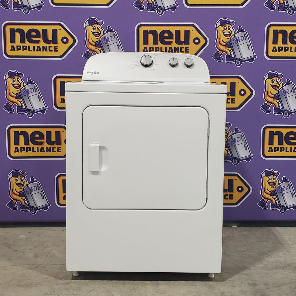 Pictures of Whirlpool Top Load 3.5 Cu. Ft. Washer with Deep Water Wash Option WTW4816FW and Whirlpool Vented 7.0 Cu. Ft. Electric Dryer WED4815EW - Open Box - Neu Appliance Outlet - Discount Appliance Outlet in Austin, Tx