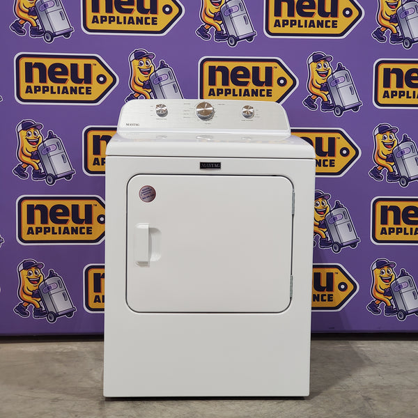 MayTag 7.0 cu. ft. Top Load Electric Wrinkle Prevent Dryer MED4500MW - Scratch & Dent (Minor)