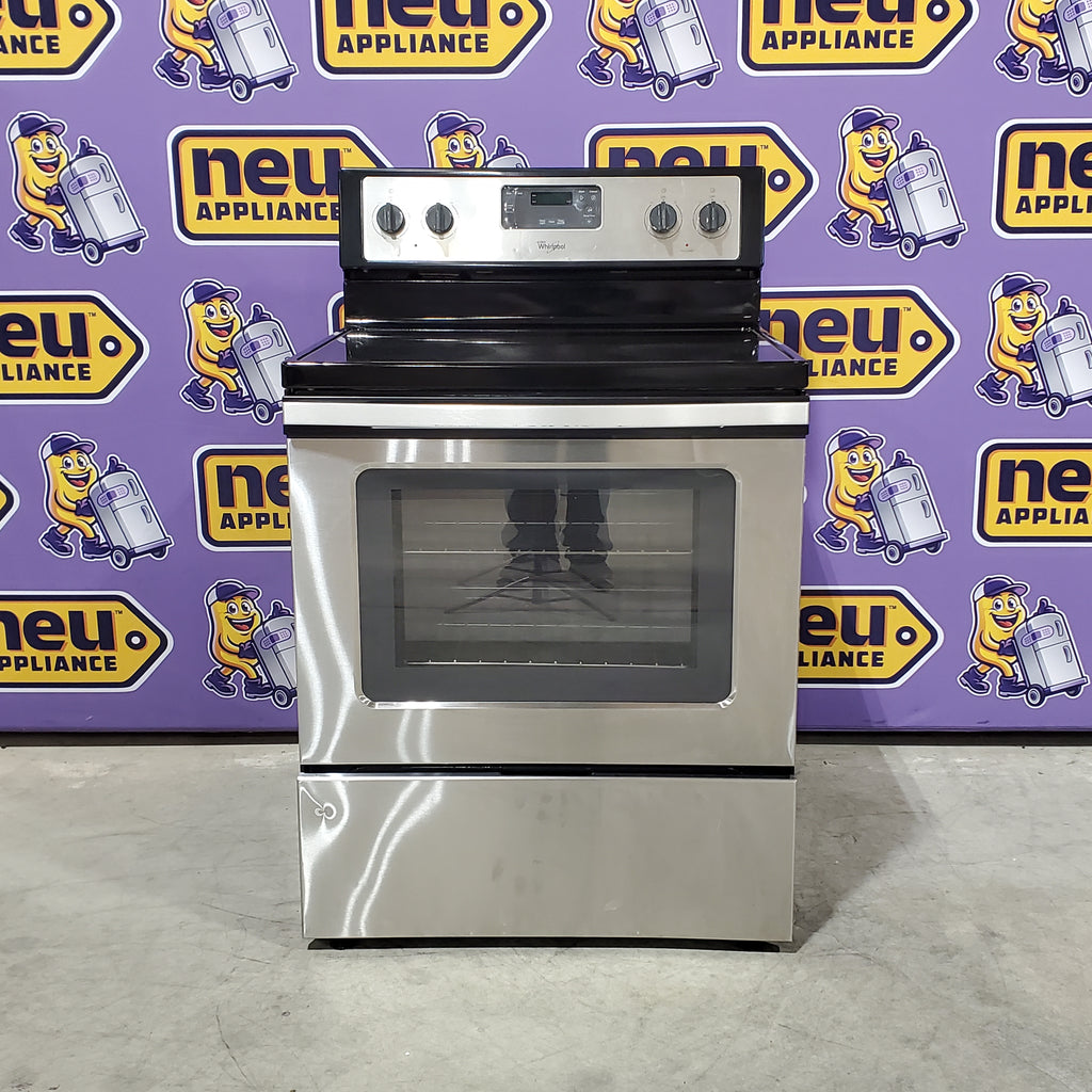 Pictures of Whirlpool 4.8 cu. ft. Electric Range in Stainless Steel 1CR02107 - WFE320M0ES - Certified Refurbished - Neu Appliance Outlet - Discount Appliance Outlet in Austin, Tx