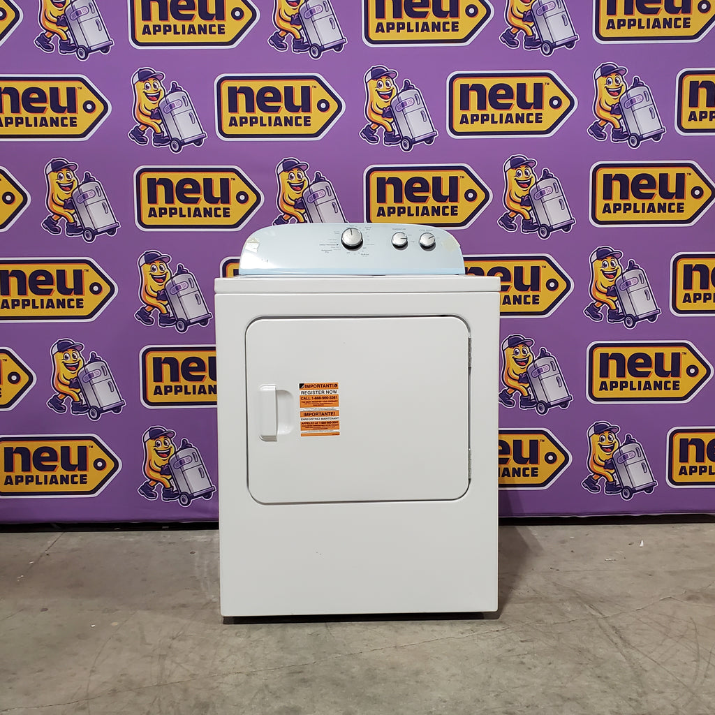 Whirlpool Top Load 3.5 Cu. Ft. Washer with Deep Water Wash Option WTW4816FW - Open Box and Whirlpool Vented 7.0 Cu. Ft. Electric Dryer 16048 - WED4815EW - Scratch & Dent (Minor)