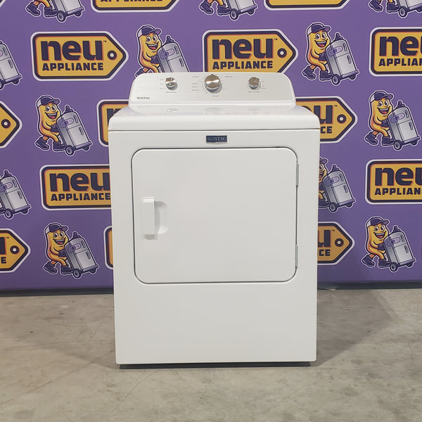 Maytag 7.0 cu. ft. Electric Dryer with Reversible Door and Advanced Moisture Sensing MED4500MW - Open Box